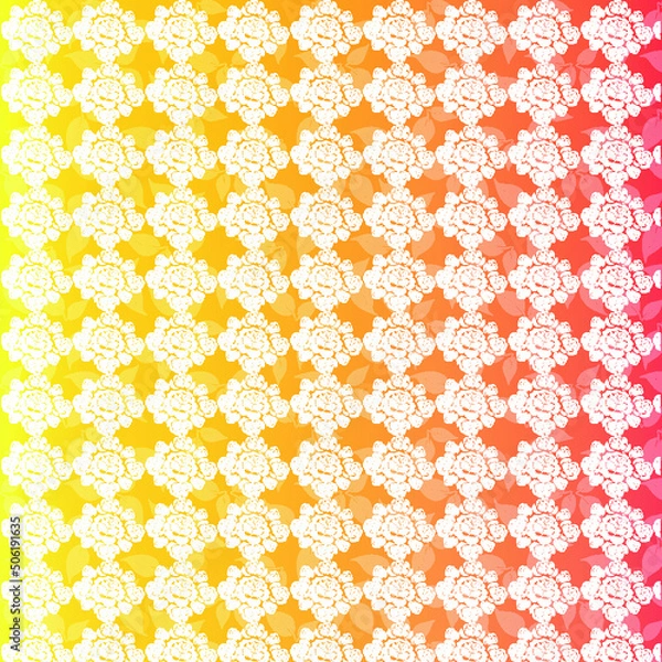 Fototapeta Textile in abstract vector style, luxury abstract wallpaper, design layout, poster template, background, art