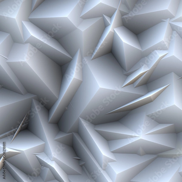 Obraz White triangle background