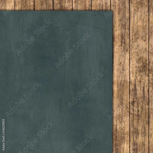 Obraz Chalkboard menu background