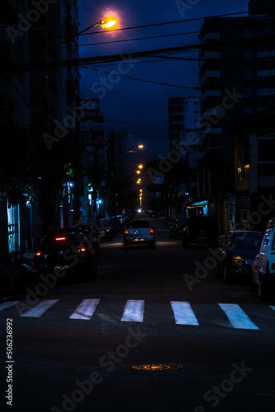 Obraz traffic in the city