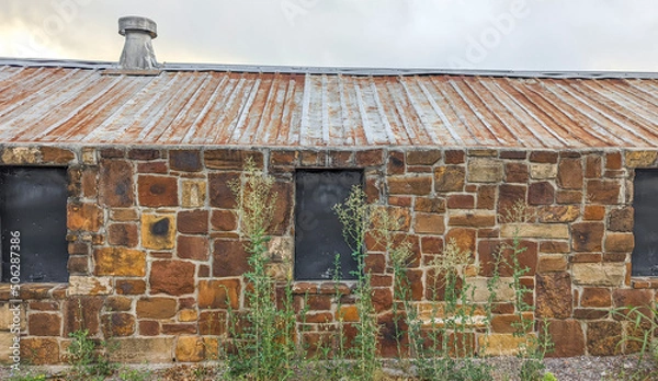 Obraz old stone building