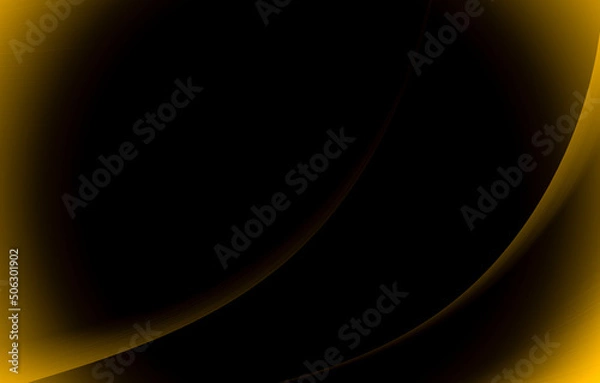 Fototapeta abstract black and gold are light with white the gradient is the surface with templates metal texture soft lines tech diagonal background gold dark sleek clean modern.