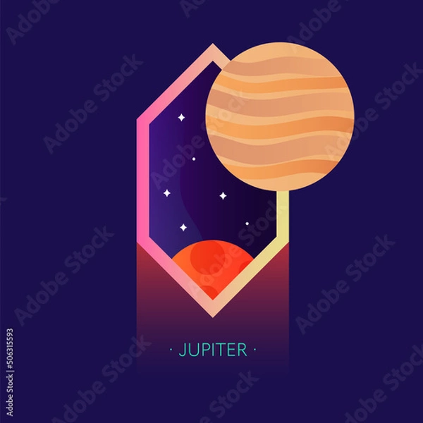 Fototapeta jupiter