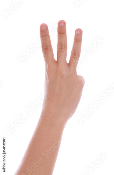 Fototapeta human hand