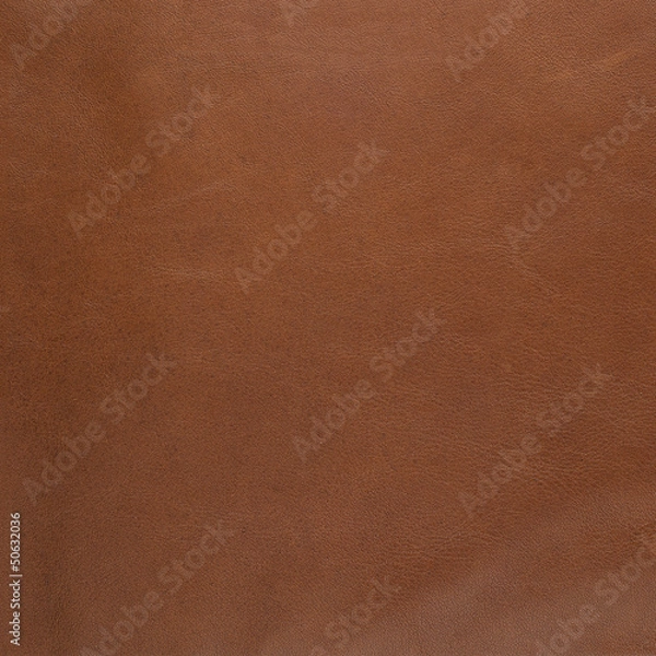 Obraz Brown leather texture closeup