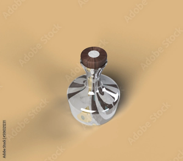 Fototapeta A beautiful pottery design  