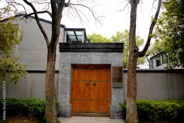 Obraz old wooden house