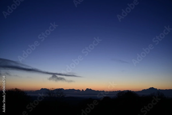 Fototapeta 朝焼け