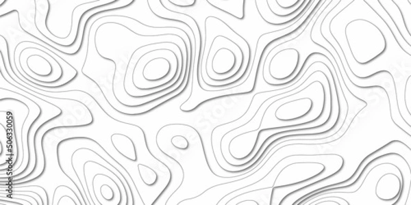 Fototapeta Abstract background vector pattern in illustration . Paper cut vector art background banner texture website template, 3D papercut layers, Abstract paper cut white background in illustration .