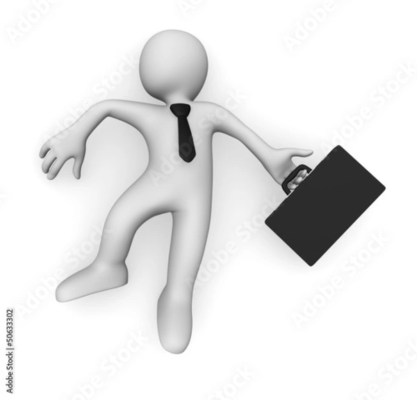 Obraz Fired businessman