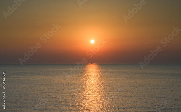 Obraz 日本海　春の夕景