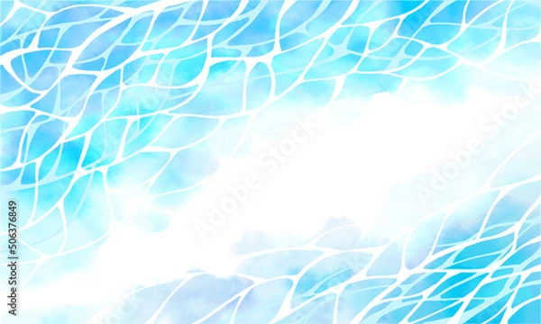 Obraz 水面の背景フレーム