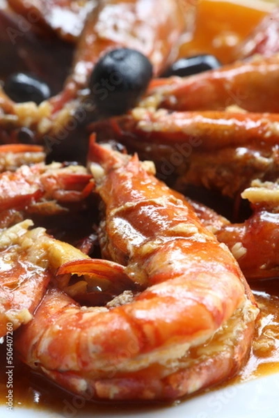 Fototapeta 大海老のグリル