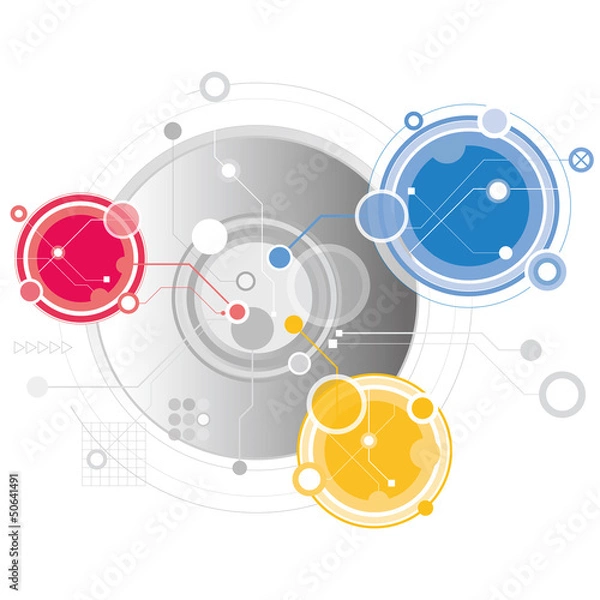 Obraz テクノロジーイラスト