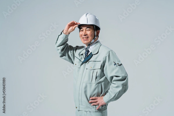 Obraz 60代 建築業 男性