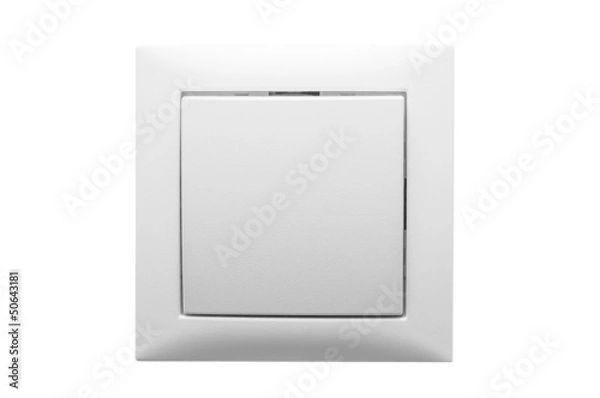 Fototapeta White switch