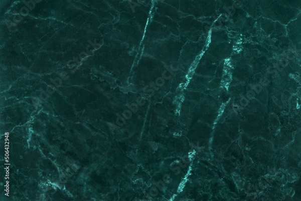 Fototapeta Green emerald marble texture background with high resolution, top view of natural tiles stone floor in luxury seamless glitter pattern for interior decoration.