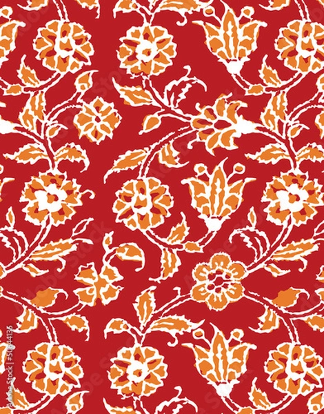 Obraz エスニック柄パターン