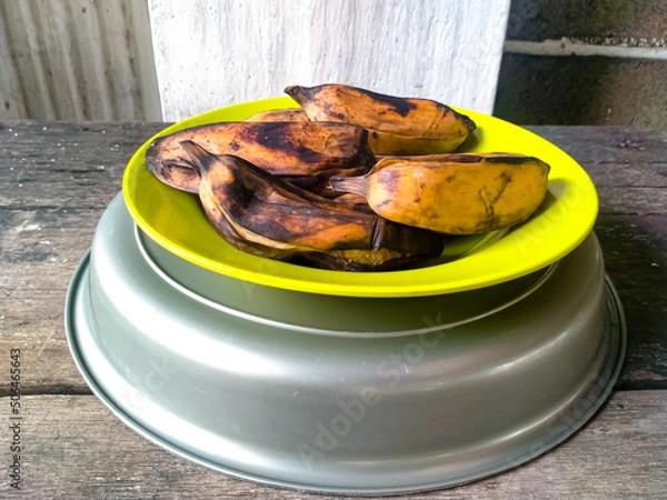 Obraz Bananas on a plate