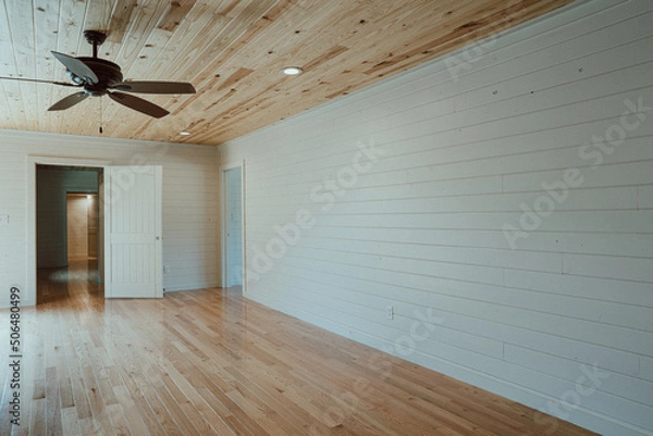 Obraz empty room with wall