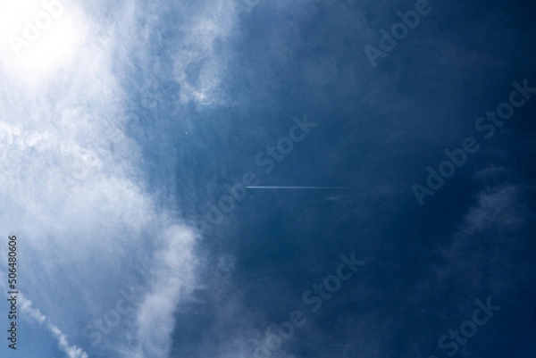 Obraz airplane in the sky