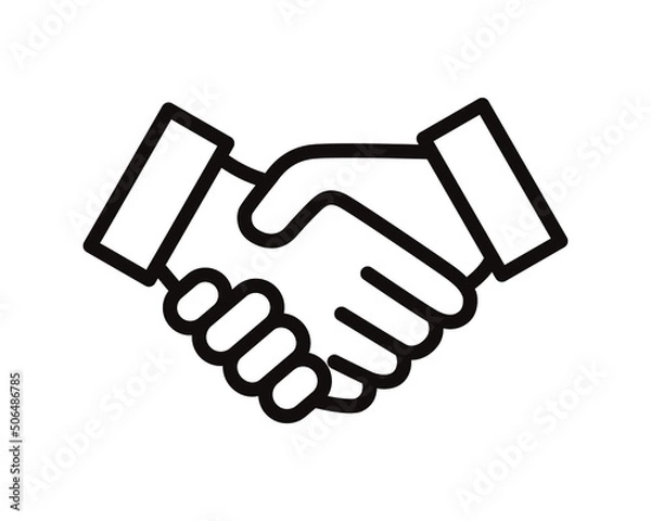 Obraz ícono acuerdo y servicio