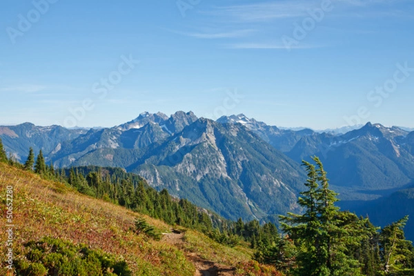 Fototapeta Dickerman Trail View