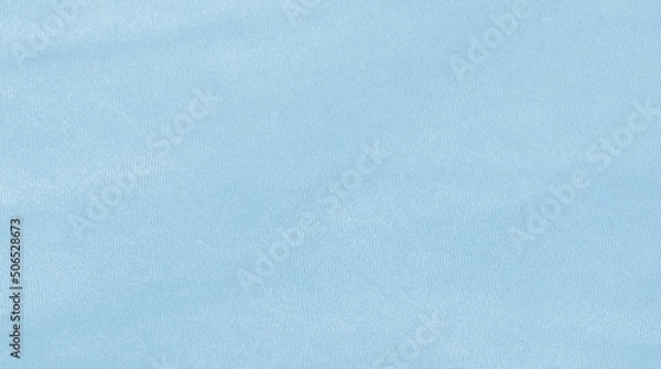 Fototapeta light blue fabric texture full frame blur for background, light blue blur abstract, light blue fabric