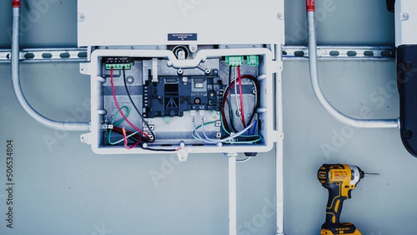 Fototapeta Electrician