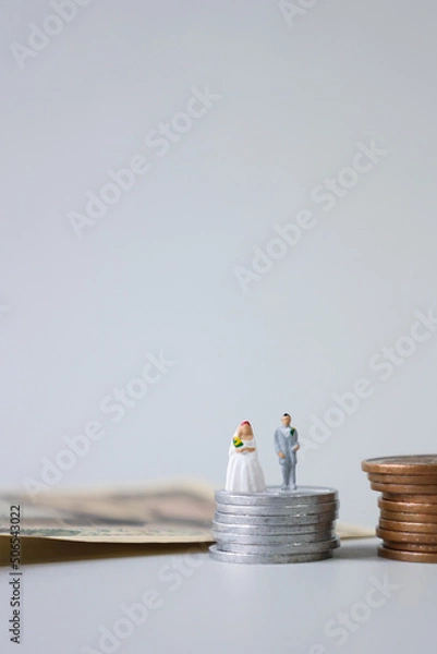 Fototapeta Wedding budget.