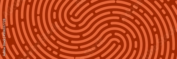 Obraz Fingerprint background, print