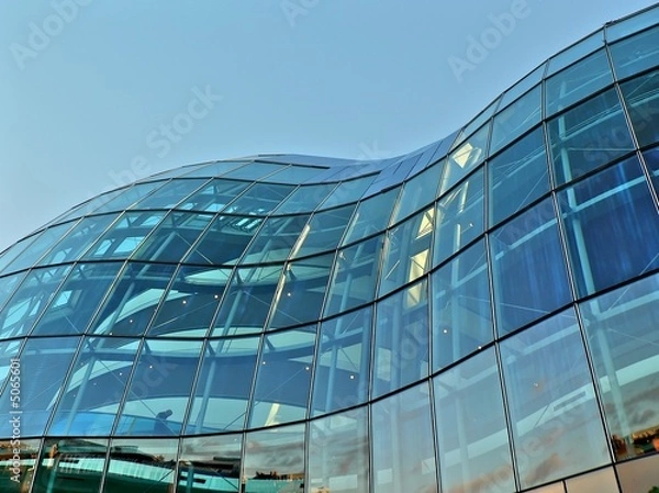 Obraz Glass building structure