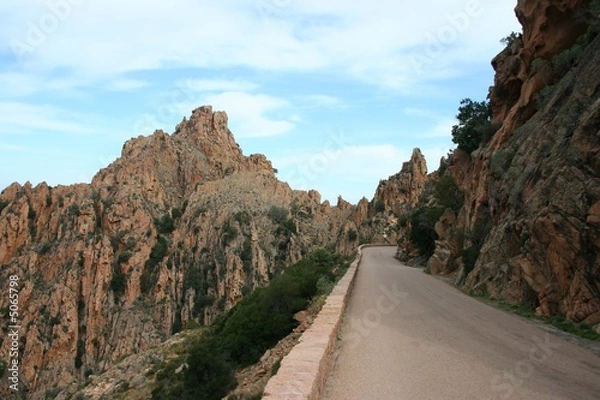 Obraz route de montagne