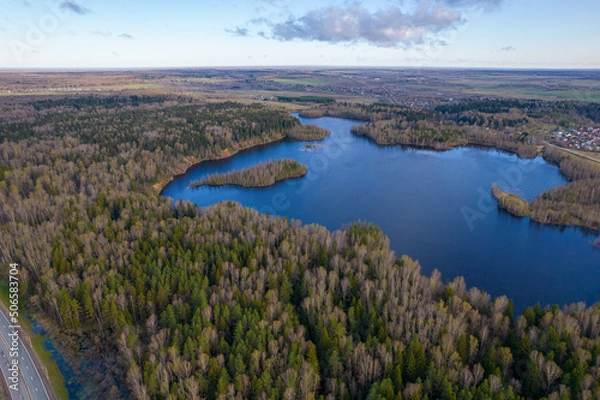 Obraz landscape with lake