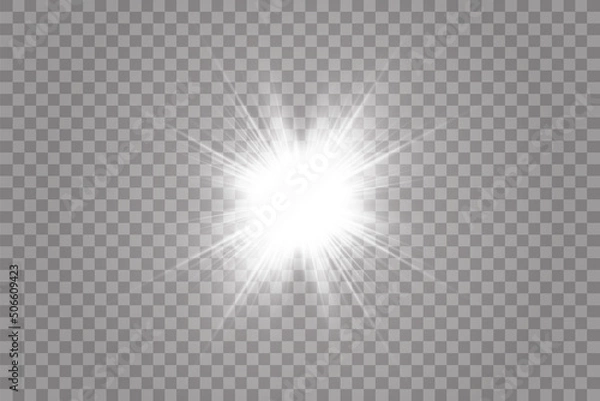Fototapeta Golden halo angel ring. Isolated on black transparent background, vector illustration