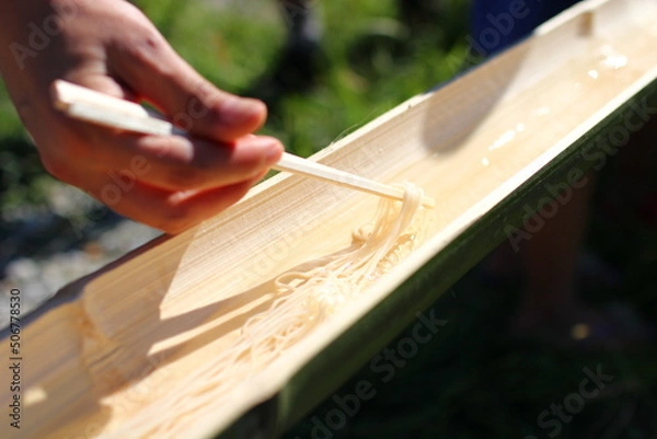 Obraz 流しそうめん