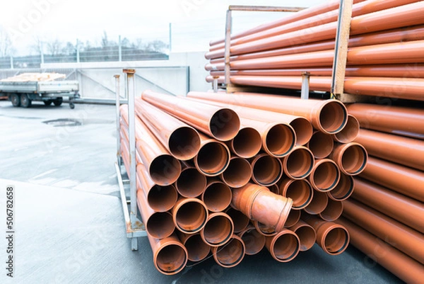 Obraz Kunststoffrohre