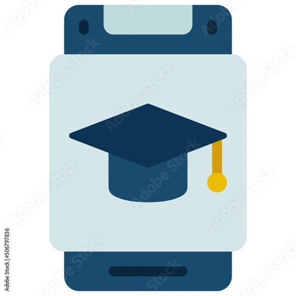 Obraz Mobile Educational App Icon
