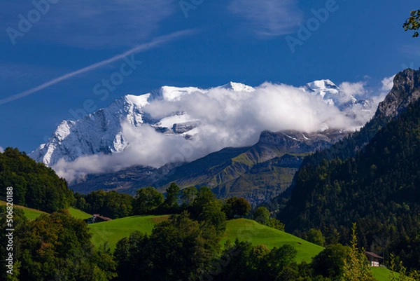 Obraz Blick von Saas Fee 