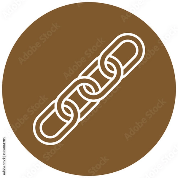 Fototapeta Chain Icon