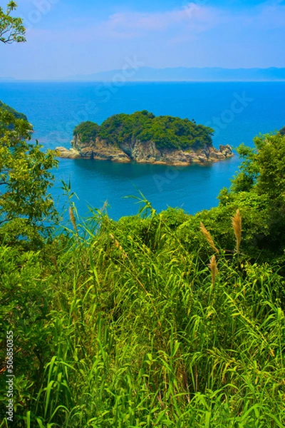 Fototapeta 雑賀崎灯台からの風景　和歌山県和歌山市