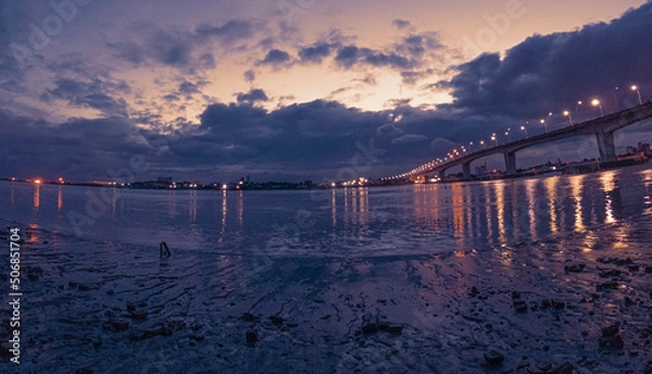 Obraz Bridge on the river