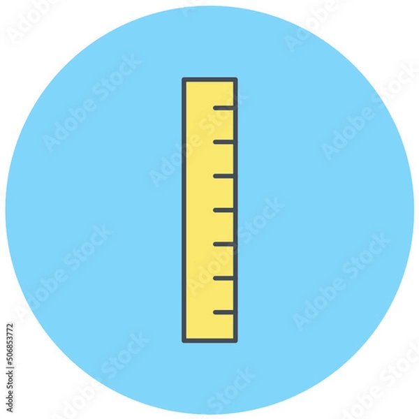 Obraz Ruler Icon Design