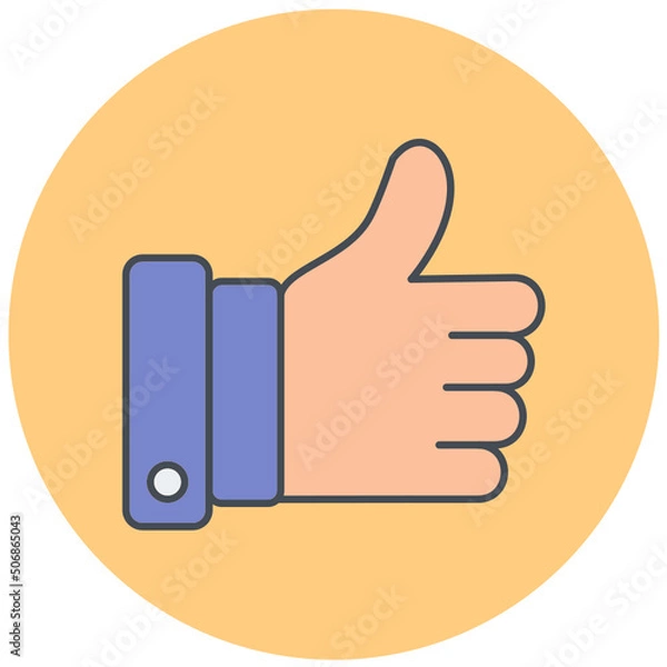 Obraz Like Icon Design