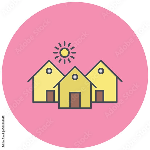 Obraz Neighbourhood Icon Design