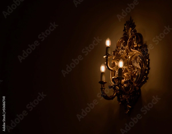 Obraz gold girandole