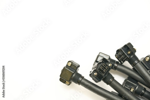 Fototapeta 電線加工イメージ