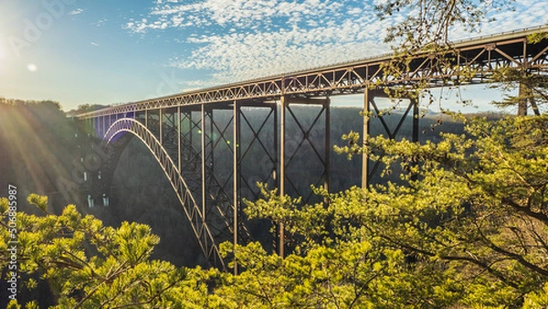 Obraz bridge over river