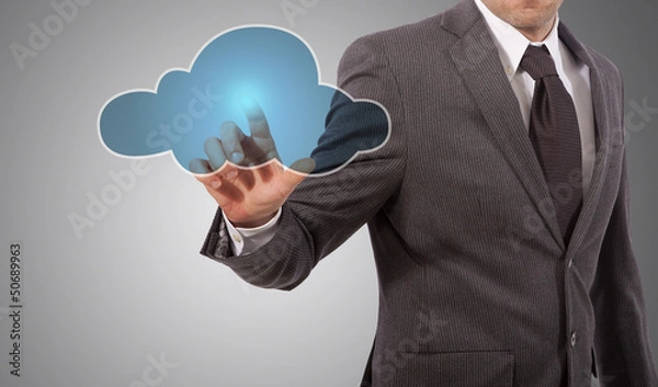 Obraz Cloud computing