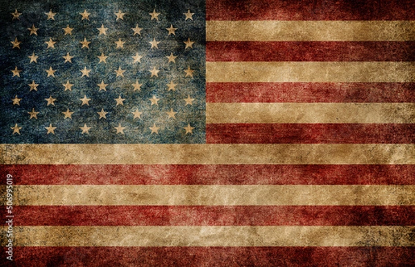 Fototapeta American flag.